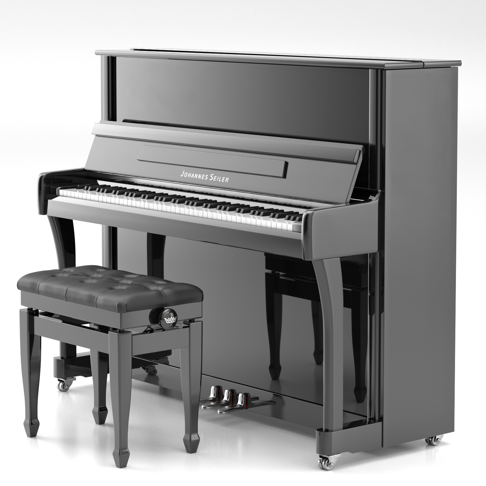 GS-122 Nickel – Seiler Piano USA