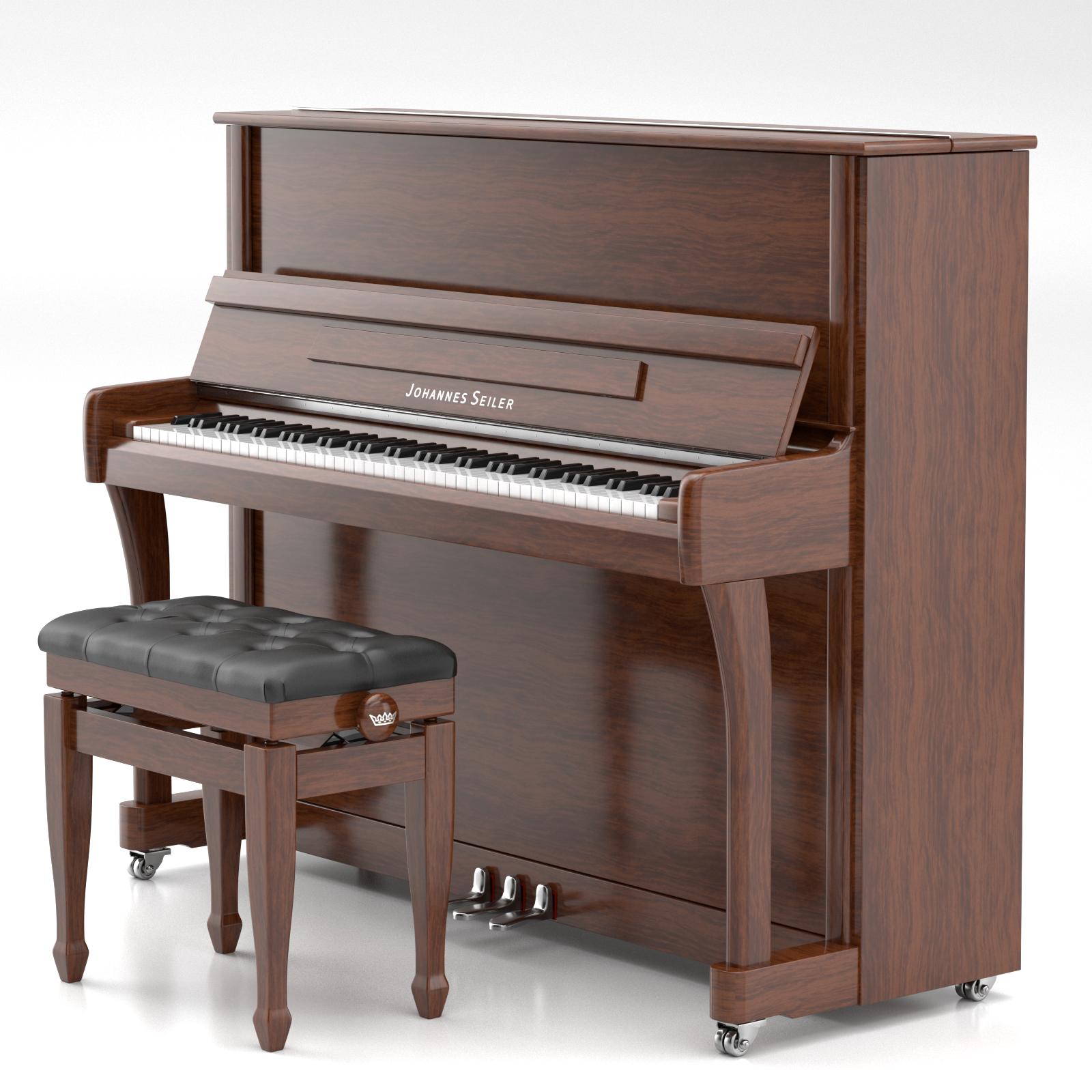 GS-122 Nickel – Seiler Piano USA