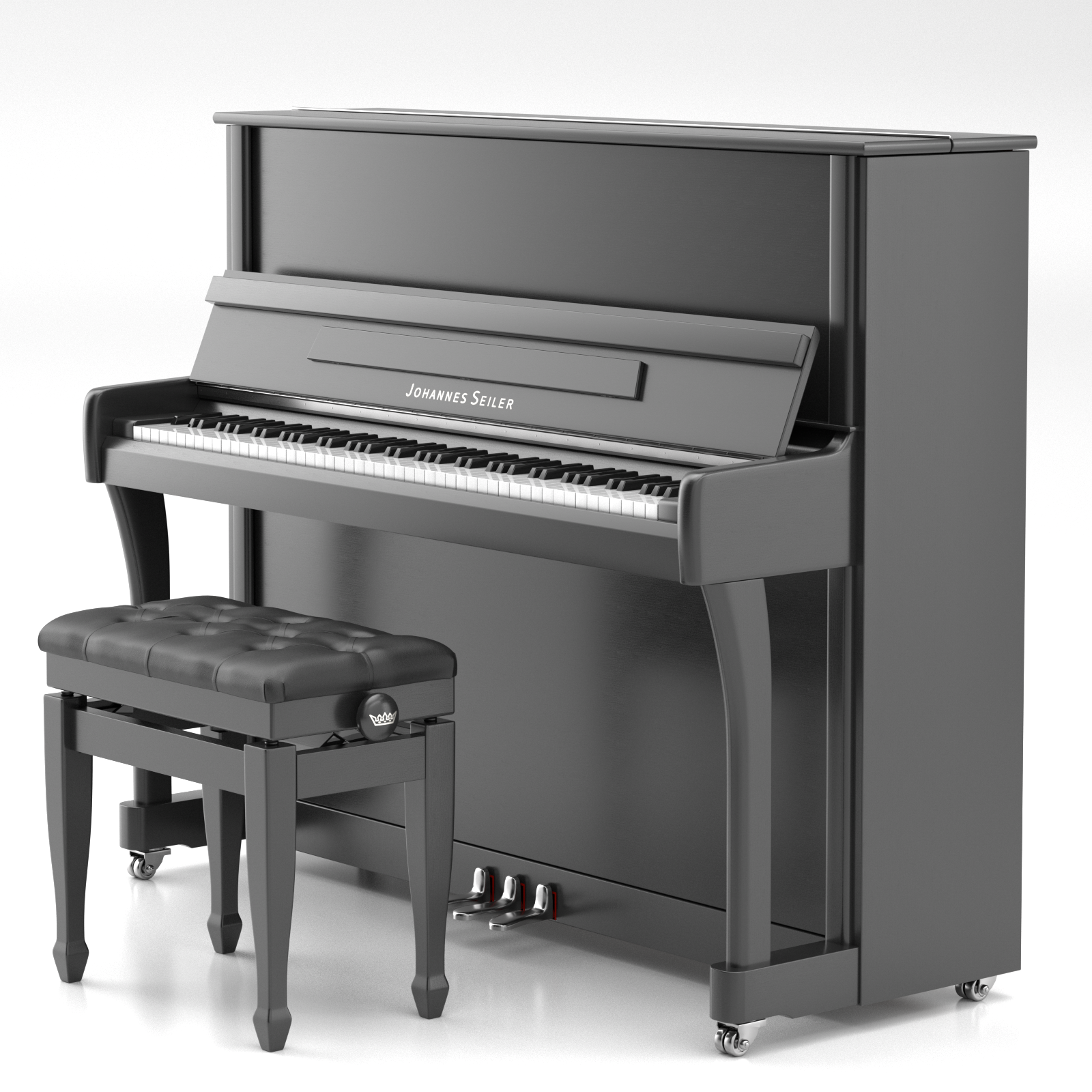 GS-122 Nickel – Seiler Piano USA