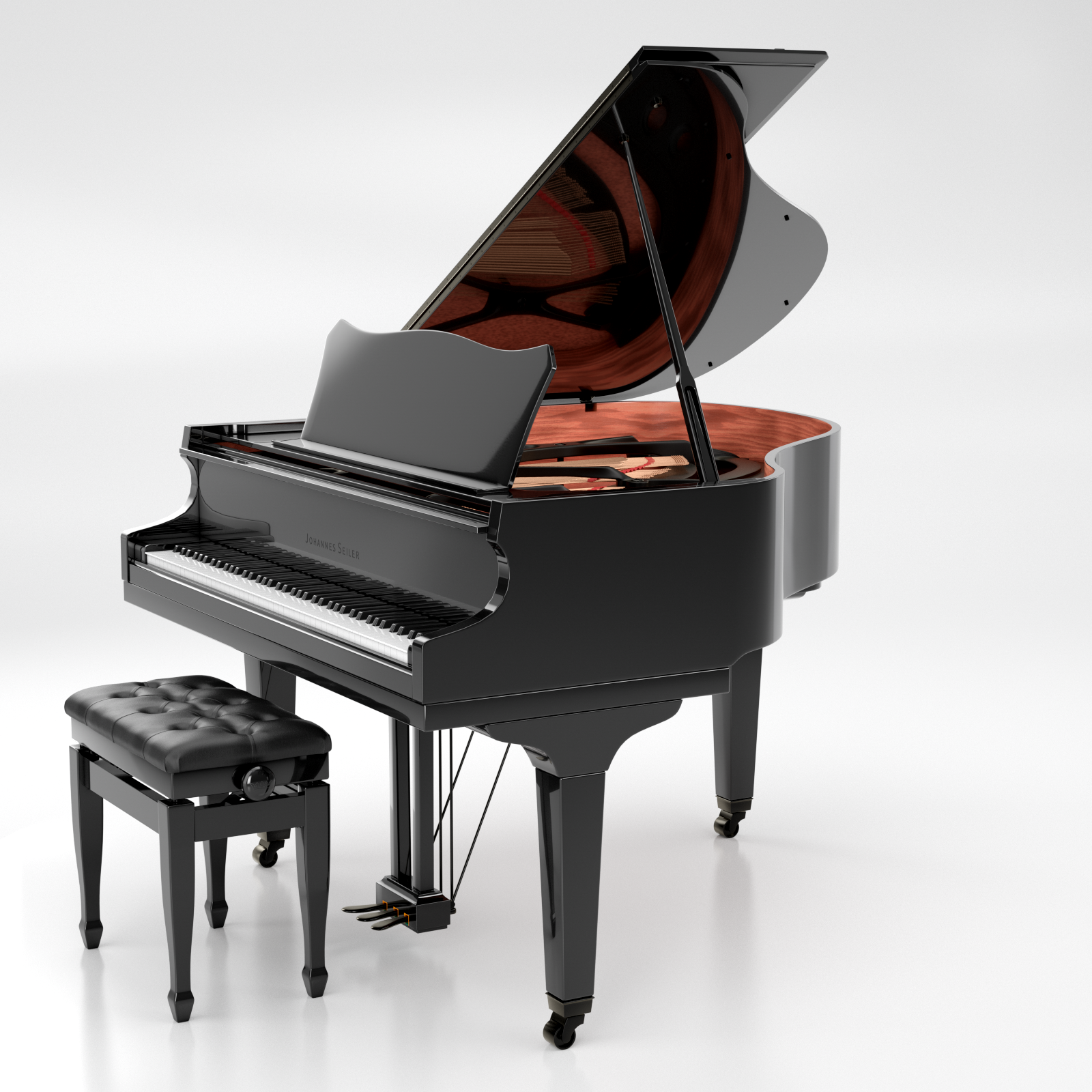 Piano Masterworks 50枚セット Schiller Performance 6'2″ Johann Gustav Grand Piano